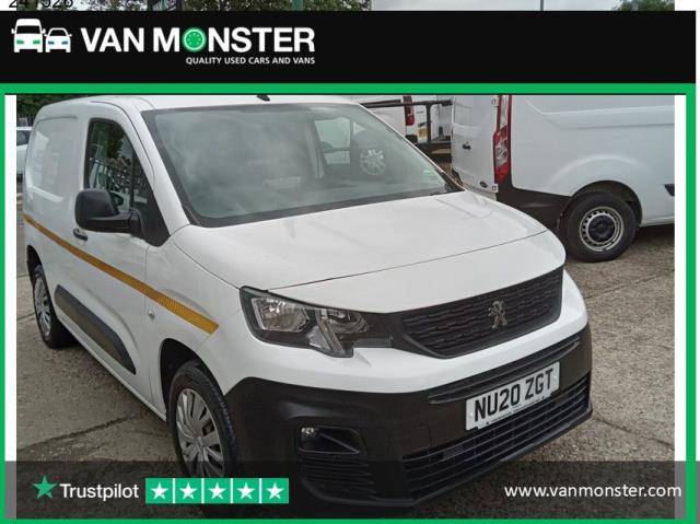 2020 Peugeot Partner 1000 1.5 Bluehdi 100 Professional Van (NU20ZGT)