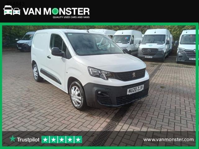 2020 Peugeot Partner 1000 1.5 Bluehdi 100 Professional Van (NU20ZJV)