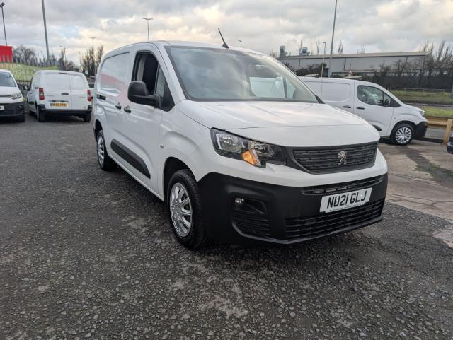 2021 Peugeot Partner 950 1.5 Bluehdi 100 Professional Van (NU21GLJ) Image 2