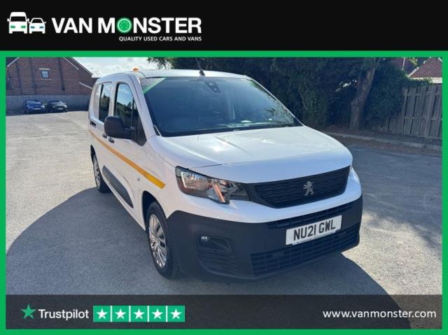 2021 Peugeot Partner 850 1.5 Bluehdi 100 Professional Crew Van EURO 6 (NU21GWL)