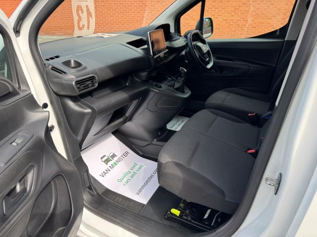 2021 Peugeot Partner 950 1.5 Bluehdi 100 Professional LONG Van (NU21GWP) Image 28