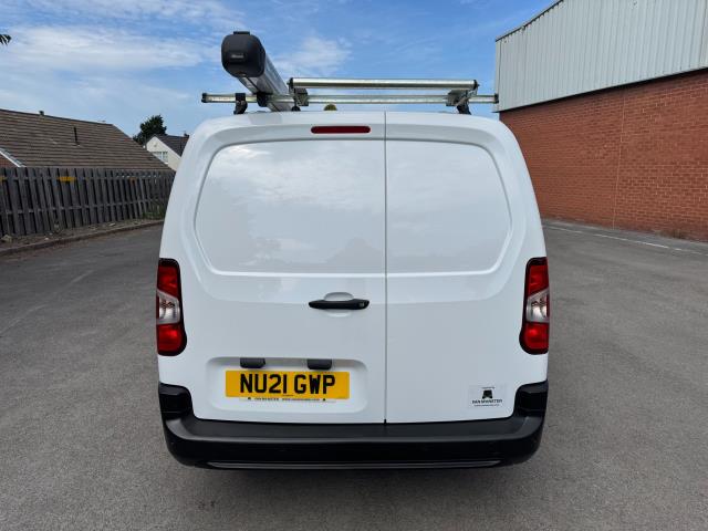 2021 Peugeot Partner 950 1.5 Bluehdi 100 Professional LONG Van (NU21GWP) Image 8