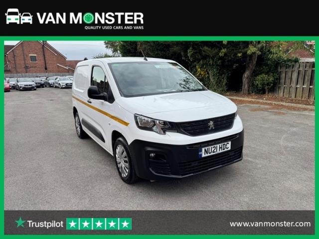 2021 Peugeot Partner 1000 1.5 Bluehdi 100 Professional Van (NU21HDC)