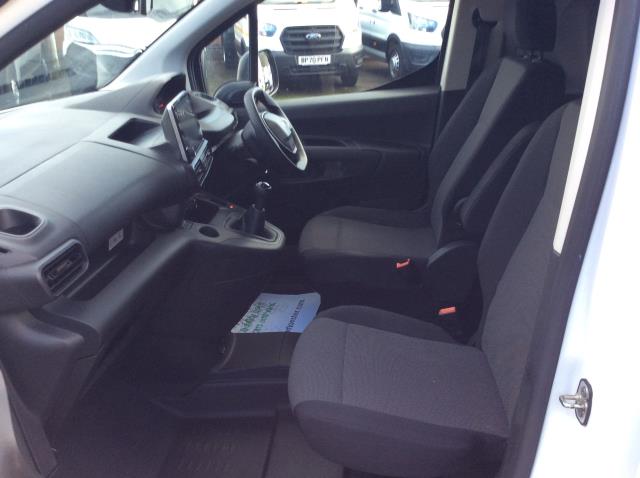 2021 Peugeot Partner 850 1.5 Bluehdi 100 Professional Crew Van (NU21HFB) Image 7