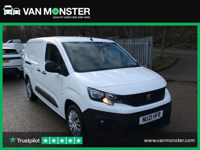 2021 Peugeot Partner 850 1.5 Bluehdi 100 Professional Crew Van (NU21HFB)