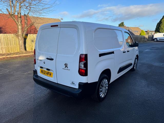 2021 Peugeot Partner 850 1.5 Bluehdi 100 Professional Crew Van (70mph Speed Limiter) (NU21HFH) Image 9