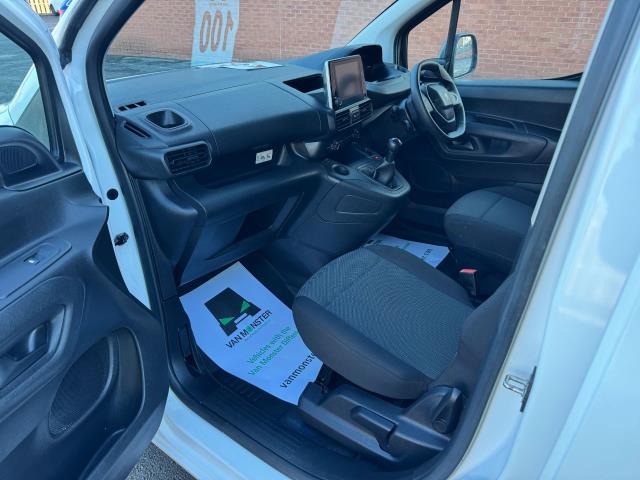 2021 Peugeot Partner 850 1.5 Bluehdi 100 Professional Crew Van (70mph Speed Limiter) (NU21HFH) Image 28