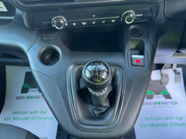 2021 Peugeot Partner 850 1.5 Bluehdi 100 Professional Crew Van (70mph Speed Limiter) (NU21HFH) Image 26