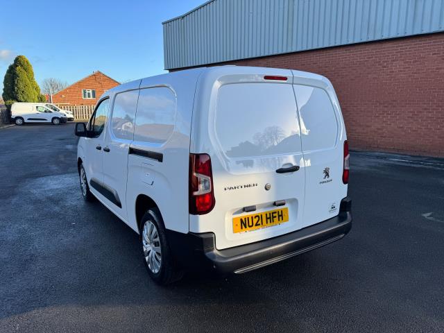 2021 Peugeot Partner 850 1.5 Bluehdi 100 Professional Crew Van (70mph Speed Limiter) (NU21HFH) Image 7