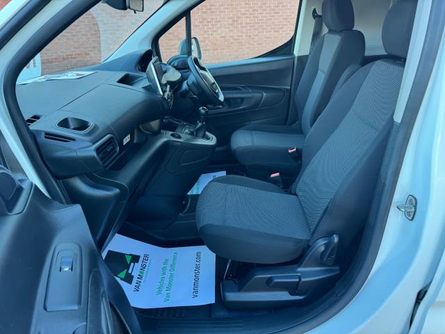 2021 Peugeot Partner 850 1.5 Bluehdi 100 Professional Crew Van (70mph Speed Limiter) (NU21HFH) Image 30