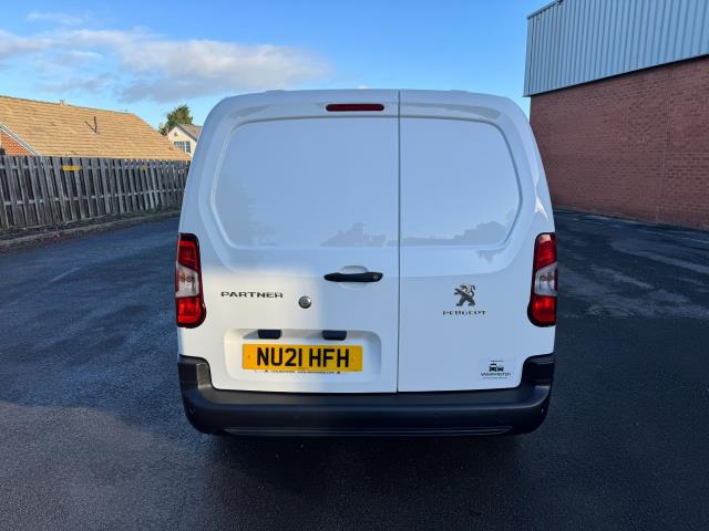 2021 Peugeot Partner 850 1.5 Bluehdi 100 Professional Crew Van (70mph Speed Limiter) (NU21HFH) Image 8