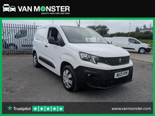 2021 Peugeot Partner 1000 1.5 Bluehdi 100 Professional Van (NU21HYW) Image 1