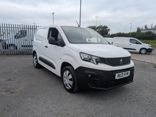 2021 Peugeot Partner 1000 1.5 Bluehdi 100 Professional Van (NU21HYW) Image 2