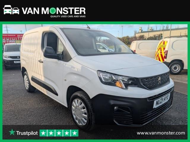 2021 Peugeot Partner 1000 1.5 Bluehdi 100 Professional Van (NU21HYX)