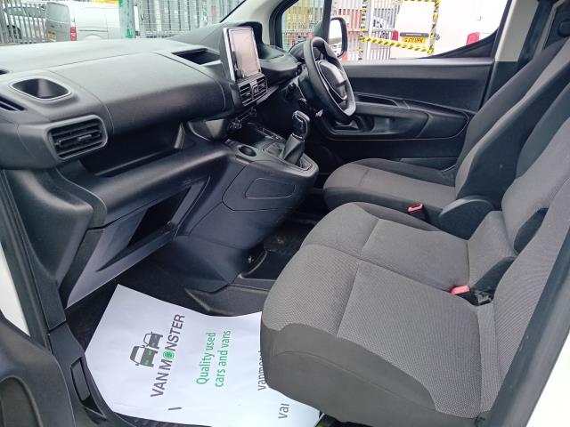 2021 Peugeot Partner L1 1000 1.5BLUE HDI 100PS PROFESSIONAL EURO 6 (NU21JFO) Image 22