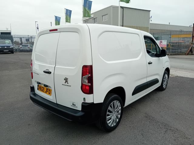 2021 Peugeot Partner L1 1000 1.5BLUE HDI 100PS PROFESSIONAL EURO 6 (NU21JFO) Image 4