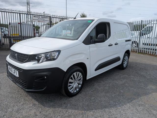 2021 Peugeot Partner 1000 1.5 Bluehdi 100 Professional Van (NU21JFV) Image 4