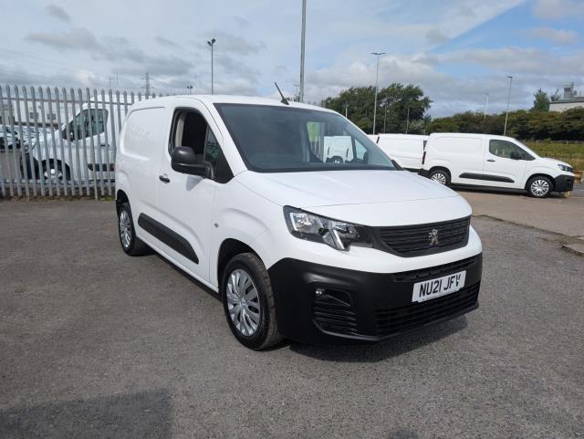 2021 Peugeot Partner 1000 1.5 Bluehdi 100 Professional Van (NU21JFV) Image 2