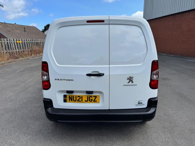 2021 Peugeot Partner 1000 1.5 Bluehdi 100 Professional Van (NU21JGZ) Image 8