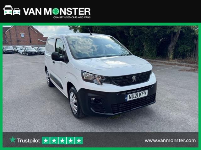 2021 Peugeot Partner 1000 1.5 Bluehdi 100 Professional Van (NU21KFV)