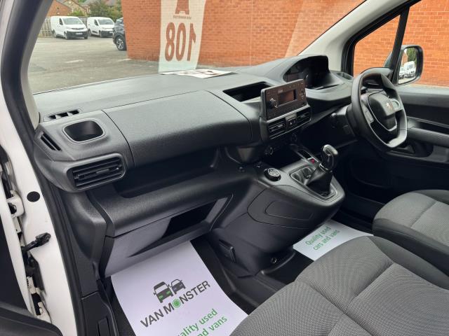 2021 Peugeot Partner 1000 1.5 Bluehdi 100 Grip Van EURO 6 (NU21LRO) Image 30
