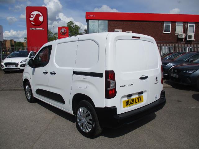 2021 Peugeot Partner 1000 1.5 Bluehdi 100 Professional Van (NU21LVX) Image 7