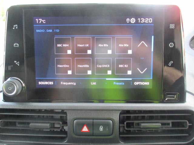 2021 Peugeot Partner 1000 1.5 Bluehdi 100 Professional Van (NU21LVX) Image 19