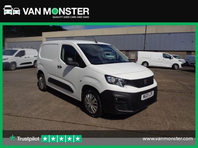 2021 Peugeot Partner 1000 1.5 Bluehdi 100 Professional Van (NU21LZK)