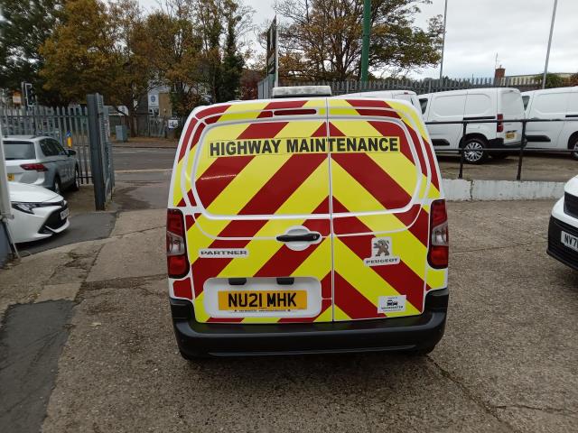 2021 Peugeot Partner 1000 1.5 Bluehdi 100 GRIP Van (NU21MHK) Image 7