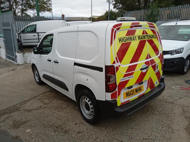 2021 Peugeot Partner 1000 1.5 Bluehdi 100 GRIP Van (NU21MHK) Image 10
