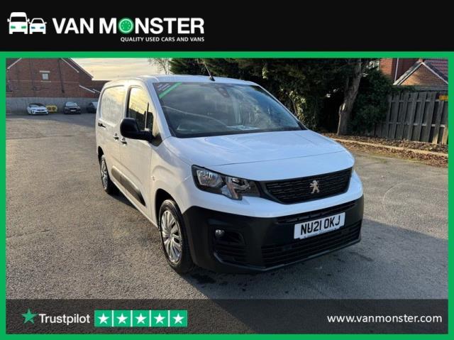 2021 Peugeot Partner 850 1.5 Bluehdi 100 Professional Crew Van (NU21OKJ)