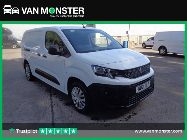 2021 Peugeot Partner 950 1.5 Bluehdi 100 Professional Van (NU21OLP)