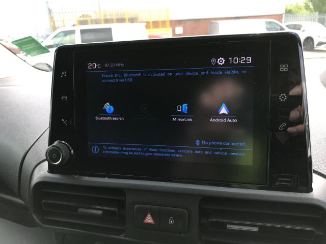 2021 Peugeot Partner L1 1000 1.5BLUE HDI 100PS PROFESSIONAL EURO 6 (NU21ONT) Image 30