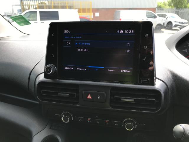 2021 Peugeot Partner L1 1000 1.5BLUE HDI 100PS PROFESSIONAL EURO 6 (NU21ONT) Image 14