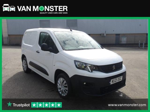 2021 Peugeot Partner 1000 1.5 Bluehdi 100 Professional Van (NU21OOC)