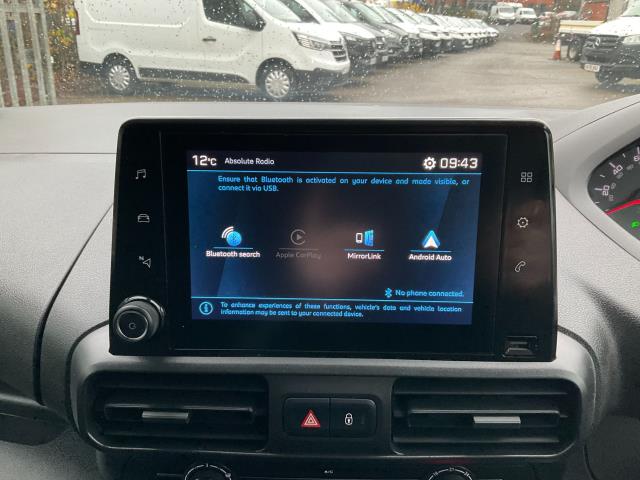 2021 Peugeot Partner 850 1.5 Bluehdi 100 Professional Crew Van (NU21PPZ) Image 21