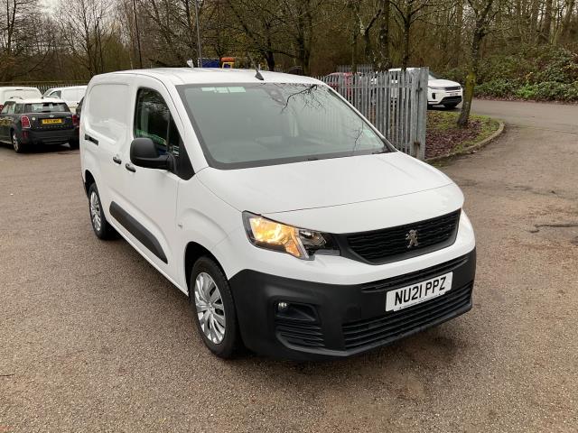 2021 Peugeot Partner 850 1.5 Bluehdi 100 Professional Crew Van (NU21PPZ) Image 2