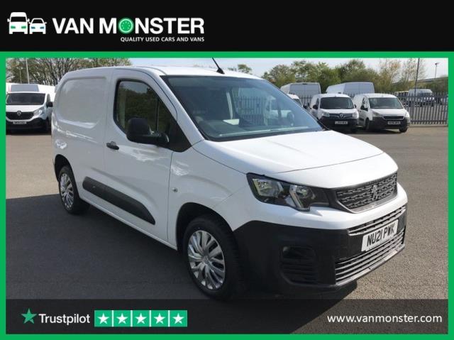 2021 Peugeot Partner 1000 1.5 Bluehdi 100 Professional Van (NU21PWK)