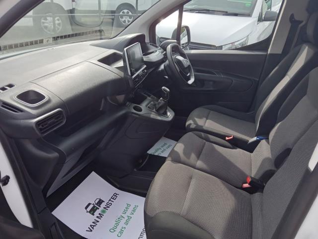 2021 Peugeot Partner 1000 1.5 Bluehdi 100 Professional Van (NU21PYA) Image 16