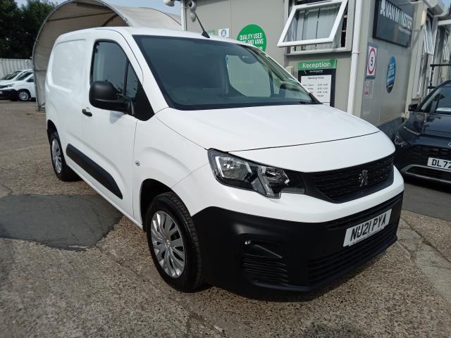 2021 Peugeot Partner 1000 1.5 Bluehdi 100 Professional Van (NU21PYA) Image 2