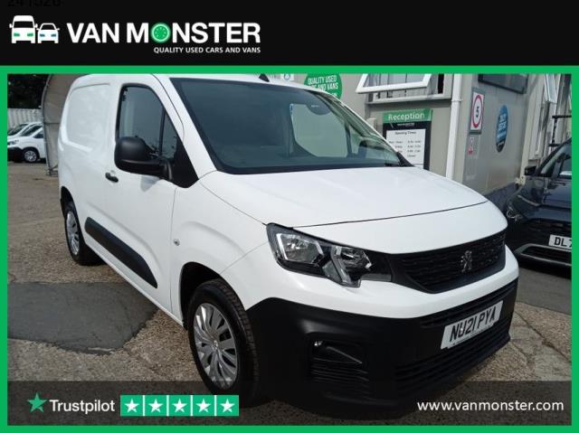 2021 Peugeot Partner 1000 1.5 Bluehdi 100 Professional Van (NU21PYA)