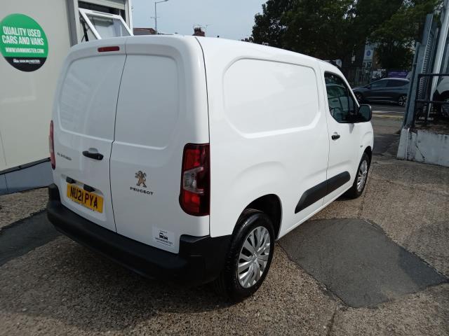 2021 Peugeot Partner 1000 1.5 Bluehdi 100 Professional Van (NU21PYA) Image 12