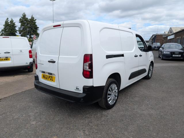 2021 Peugeot Partner 850 1.5 Bluehdi 100 Professional Crew Van (NU21PZL) Image 10