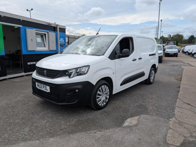2021 Peugeot Partner 850 1.5 Bluehdi 100 Professional Crew Van (NU21PZL) Image 4