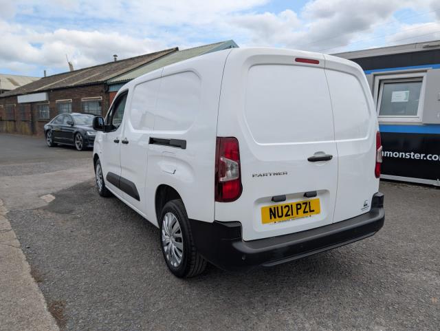 2021 Peugeot Partner 850 1.5 Bluehdi 100 Professional Crew Van (NU21PZL) Image 8