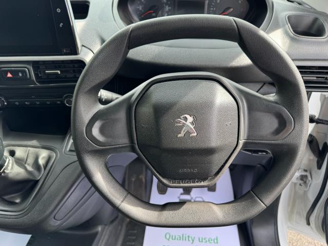 2021 Peugeot Partner 1000 1.5 Bluehdi 100 Professional Van EURO 6 (NU21UXV) Image 22