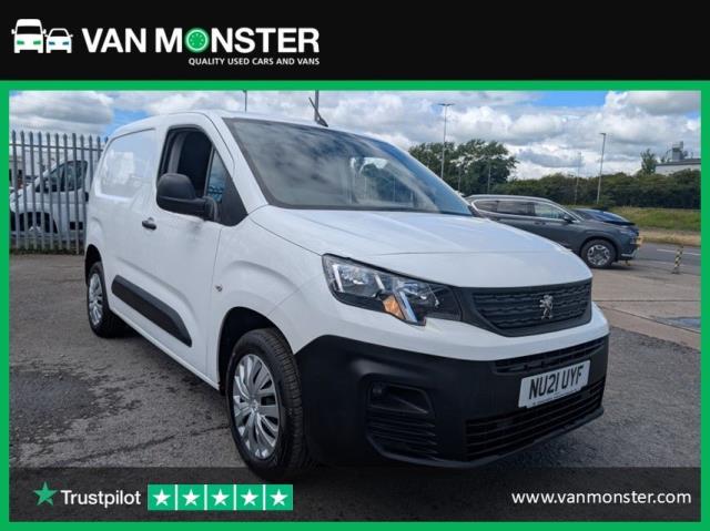 2021 Peugeot Partner 1000 1.5 Bluehdi 100 Professional Van (NU21UYF)