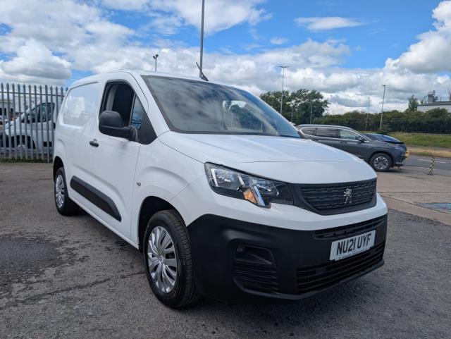 2021 Peugeot Partner 1000 1.5 Bluehdi 100 Professional Van (NU21UYF) Image 2
