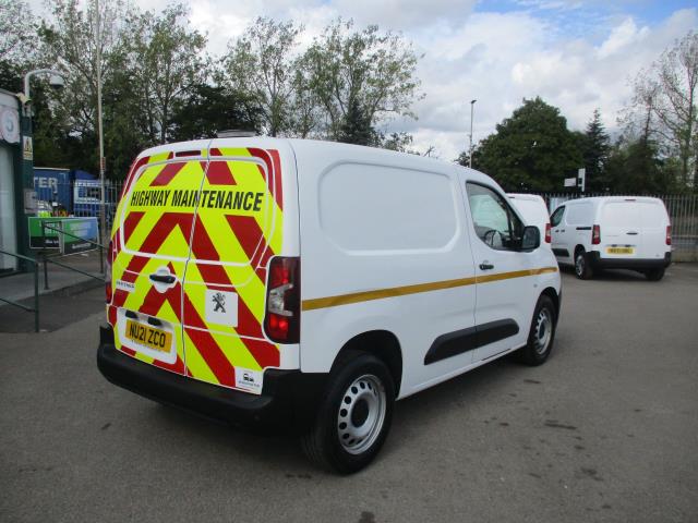 2021 Peugeot Partner 1000 1.5 Bluehdi 100 Grip Van (NU21ZCO) Image 4