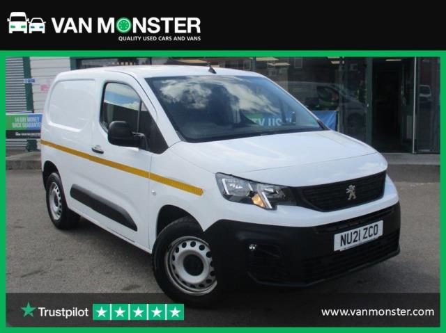 2021 Peugeot Partner 1000 1.5 Bluehdi 100 Grip Van (NU21ZCO)